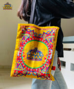 Peacock Design Printed Truck Art Tote Bag - Gul Khan Truck Art