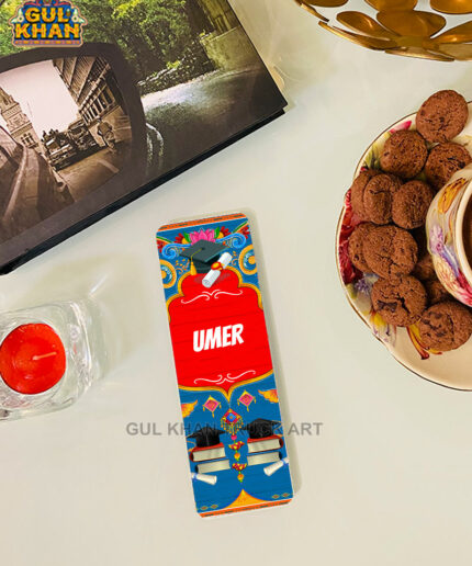 Bookmark Printed (Customizable) Design 0006 - Gul Khan Truck Art