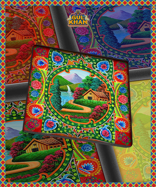 Coaster_1 - Gul Khan Truck Art