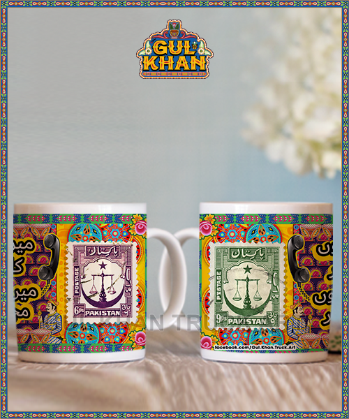 Double-Mug-3 - Gul Khan Truck Art