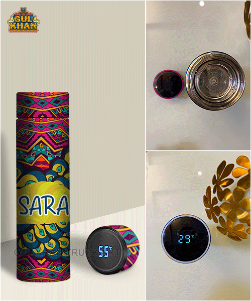 Water-Bottle-Sara - Gul Khan Truck Art