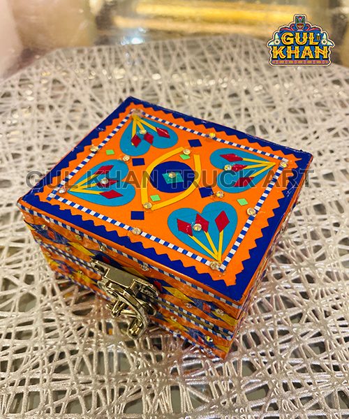 Wooden Jewelry Box 0005 - Gul Khan Truck Art