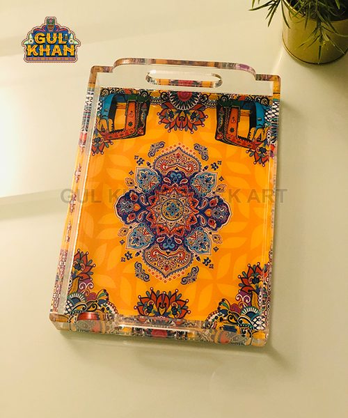 AcrylicDigitalTraywithHandle_ACDTH001 - Gul Khan Truck Art