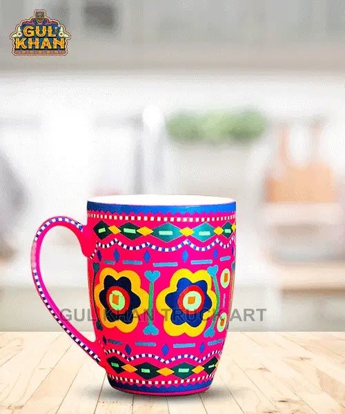 ChamakpattiCeramicMug11123 - Gul Khan Truck Art