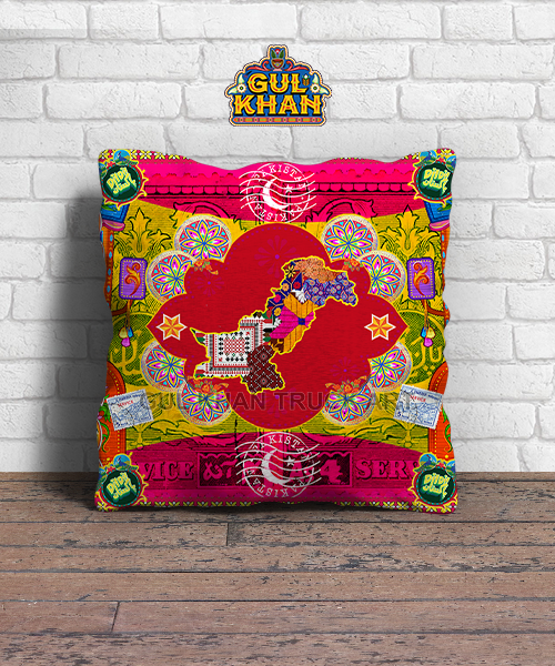 CushionDesign7712 - Gul Khan Truck Art