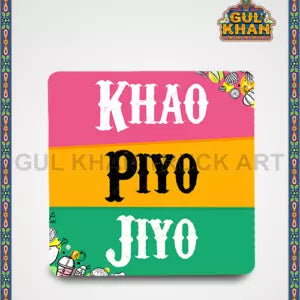 FridgeMagnetdesign2263 - Gul Khan Truck Art