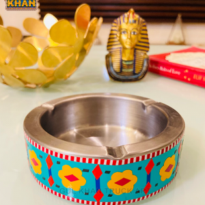 HandmadeSteelWasteBin03 - Gul Khan Truck Art