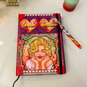 HardcoverNotebookDesign0032 - Gul Khan Truck Art
