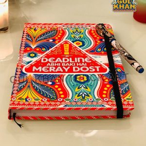 HardcoverNotebookDesign0054 - Gul Khan Truck Art