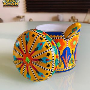 Sugar Pot /Jam Jar 002 - Gul Khan Truck Art
