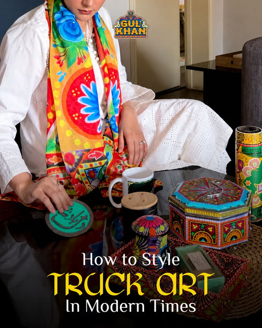 How to Style Truck Art in a Modern, Minimalist Home