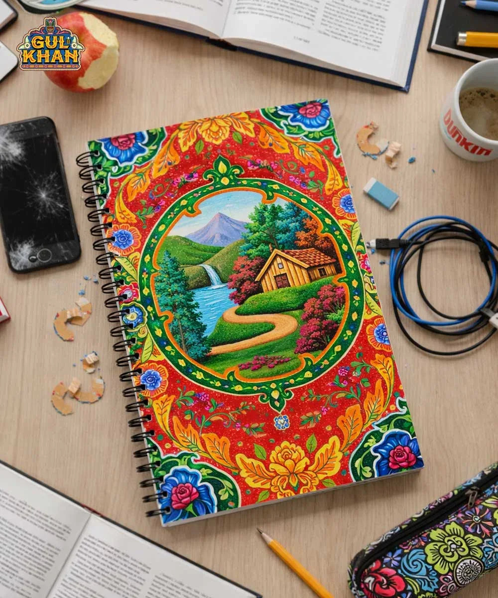 Notebooks (Soft Cover) - Gul Khan Truck Art