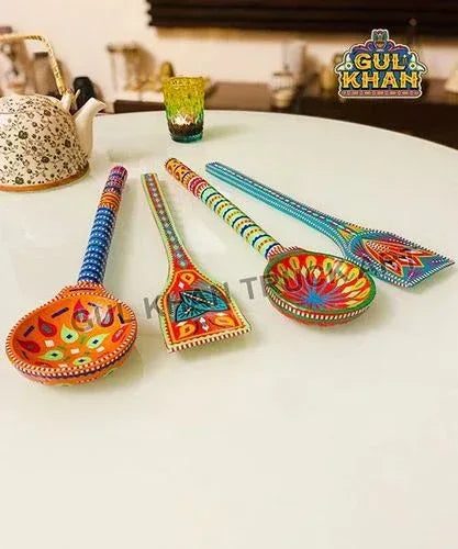 Wooden Spoons - Gul Khan Truck Art