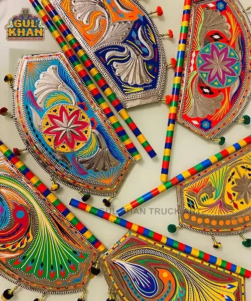 Fans (Chamakpatti Handmade) - Gul Khan Truck Art