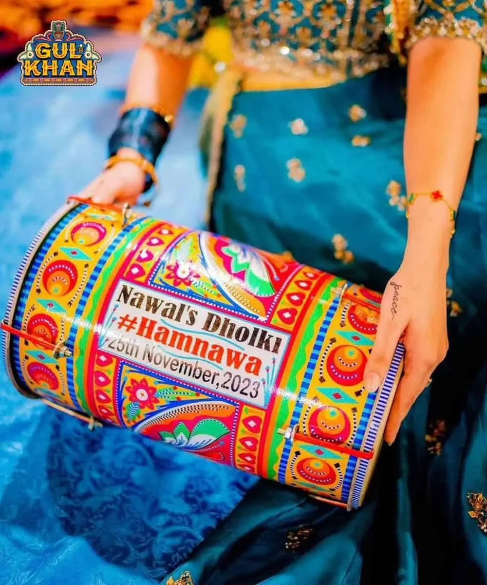 Dhol (Chamakpatti Handmade) - Gul Khan Truck Art