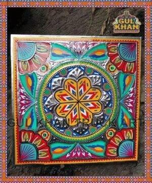 Dish Coasters (Dish Size) - Gul Khan Truck Art