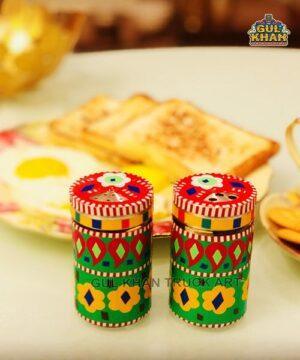 Salt and Pepper Shaker - Gul Khan Truck Art
