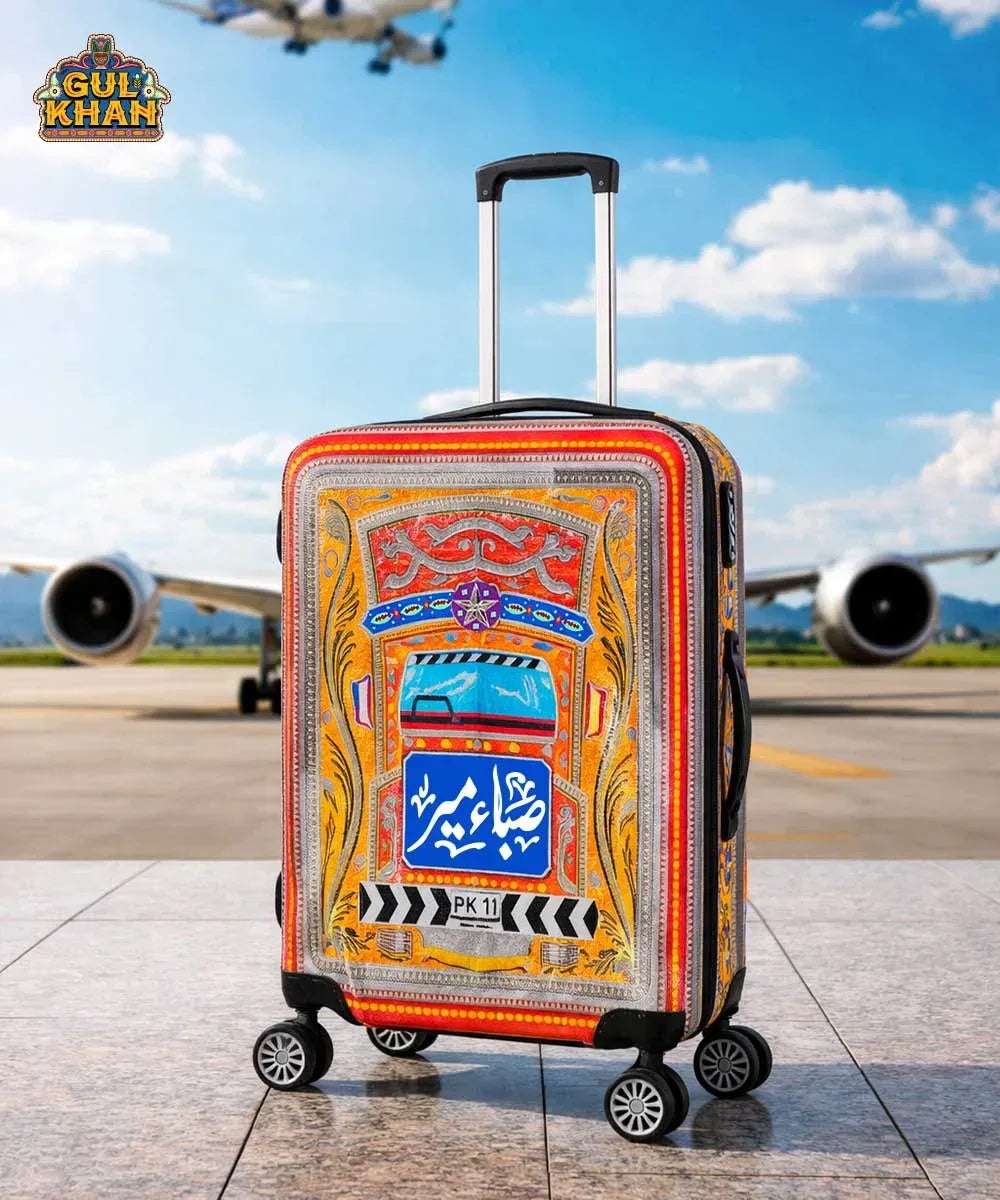 Trolley Bag (Handmade) - Gul Khan Truck Art