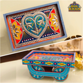 Tray with moving Wheels 007 - Gul Khan Truck Art