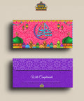 Eid Mubarak Printed Envelope - Gul Khan Truck Art