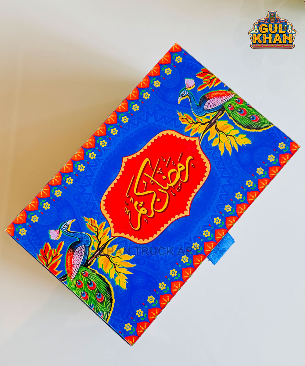 Personalized Premium Multi-purpose Box - Gul Khan Truck Art