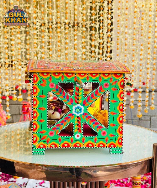 Doli Tray Design 01 (Chamakpatti Handmade) - Gul Khan Truck Art
