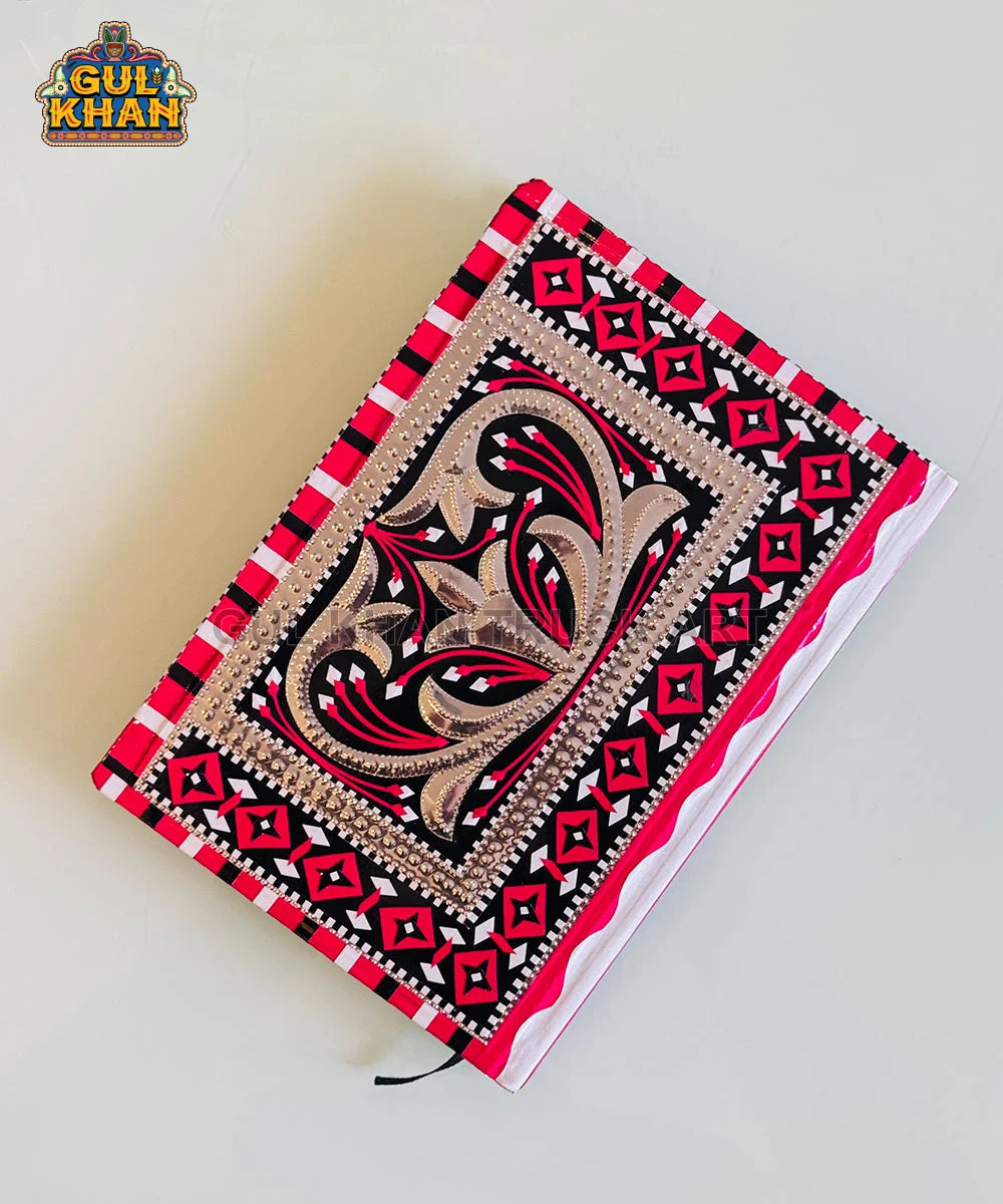 Ajrak Artistry Truck Art Hard Cover Notebook