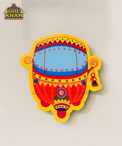 All-Time Favorites Collection (Ceramic Mug, Coasters, Keychain & Magnet - Gul Khan Truck Art