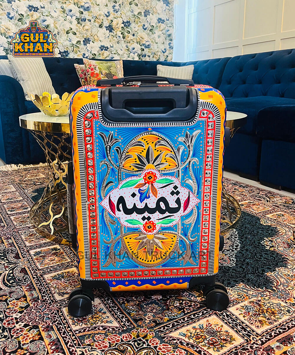 W11 Trolley Bag (Chamakpatti Handmade) - Gul Khan Truck Art