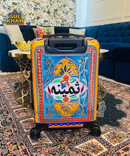 W11 Trolley Bag (Chamakpatti Handmade) - Gul Khan Truck Art
