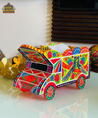 Truck Tissue Box Design 11151 - Gul Khan Truck Art