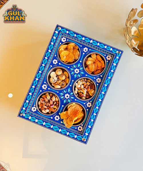 Charpai Partition Chamakpatti Tray 00564