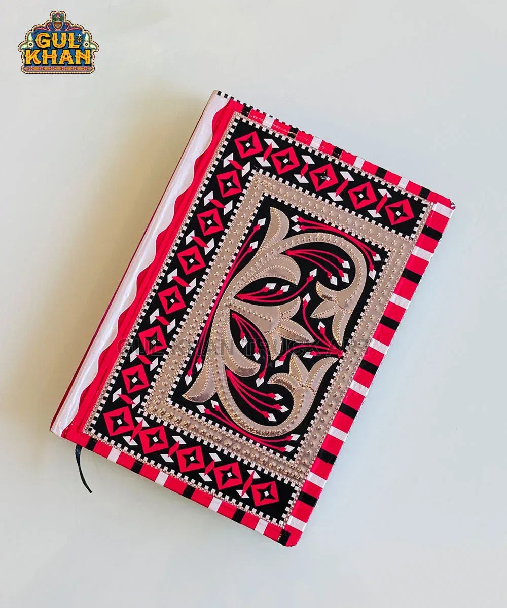 Ajrak Artistry Truck Art Hard Cover Notebook - Gul Khan Truck Art