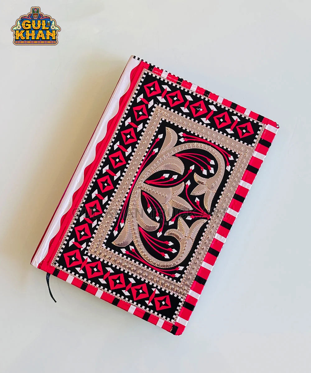 Ajrak Artistry Truck Art Hard Cover Notebook
