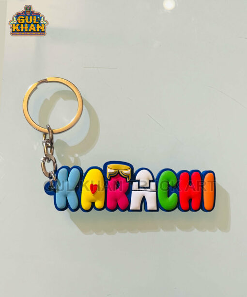 Premium Rubber Key Chain Value Bundle 03 - Gul Khan Truck Art