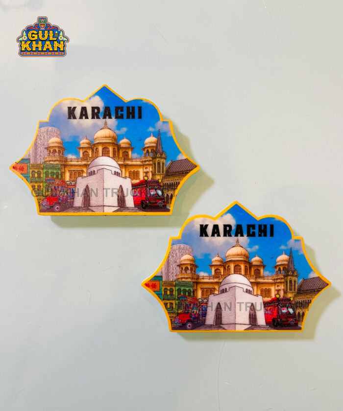 Karachi Acrylic Fridge Magnet