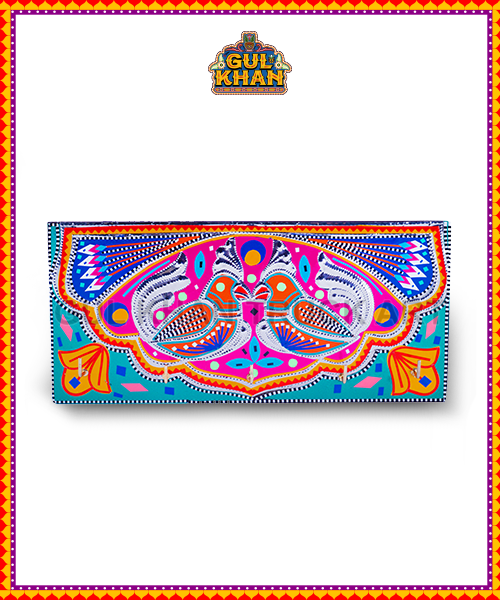 Key Holder Design 2225 - Gul Khan Truck Art