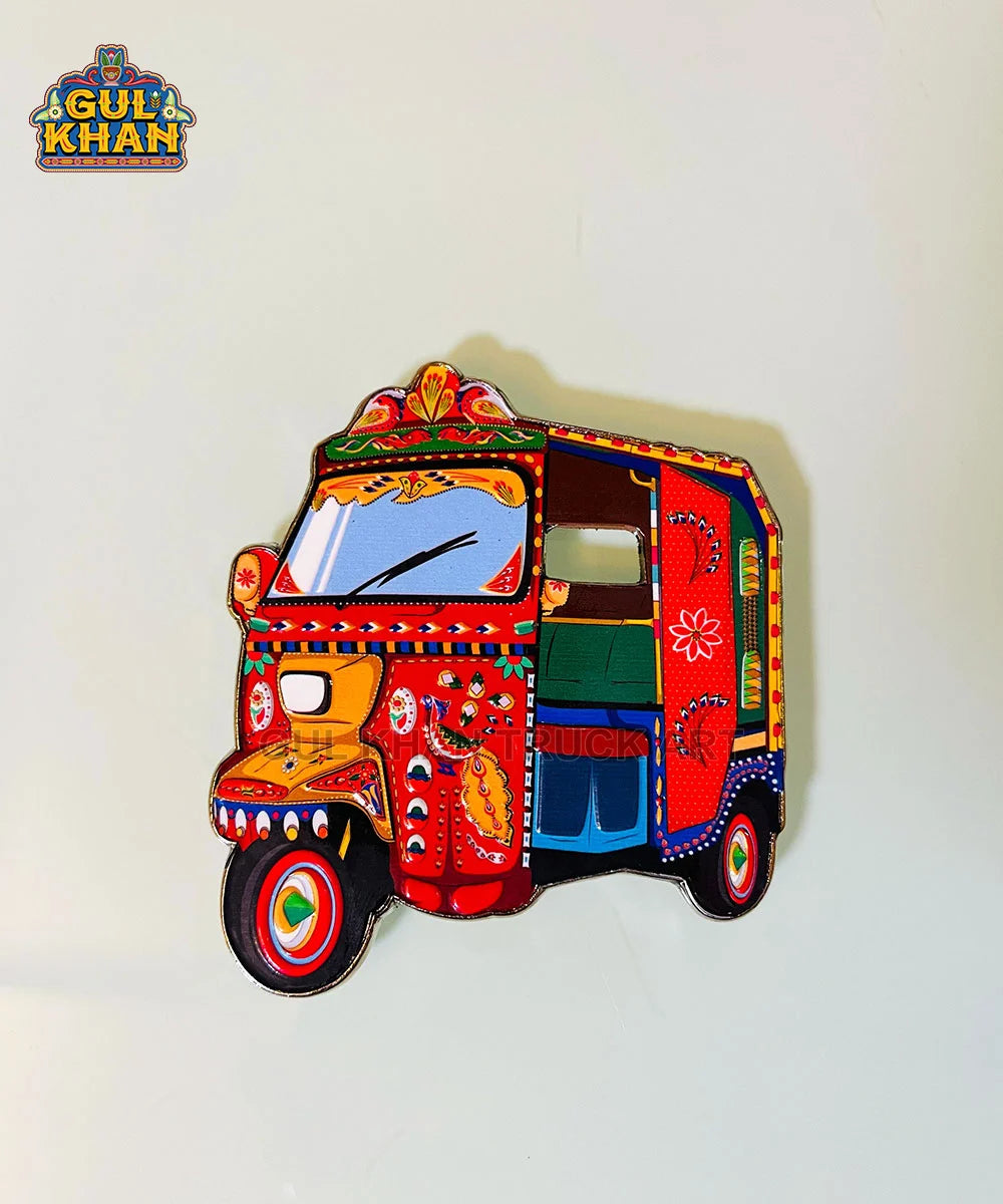 Premium Metal & Rubber Magnet Value Bundle 02 - Gul Khan Truck Art