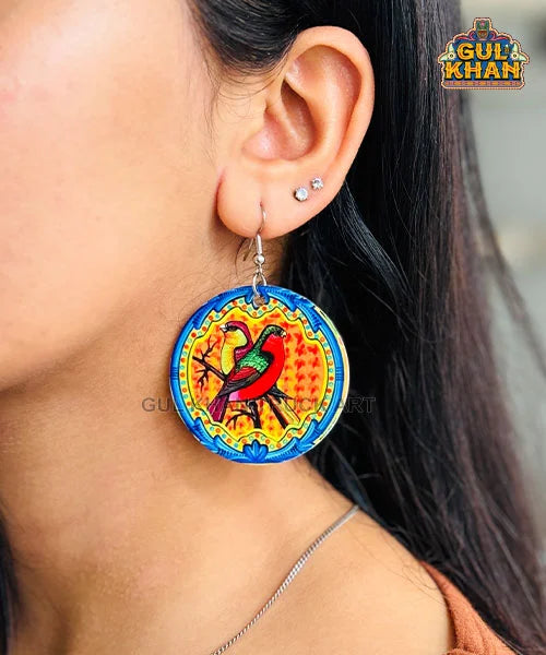 Birds Ear Rings - Gul Khan Truck Art