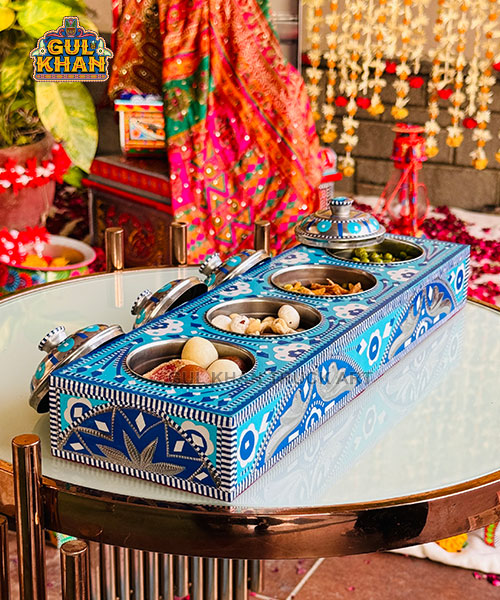 Multani Truck Art Four Partition Tray