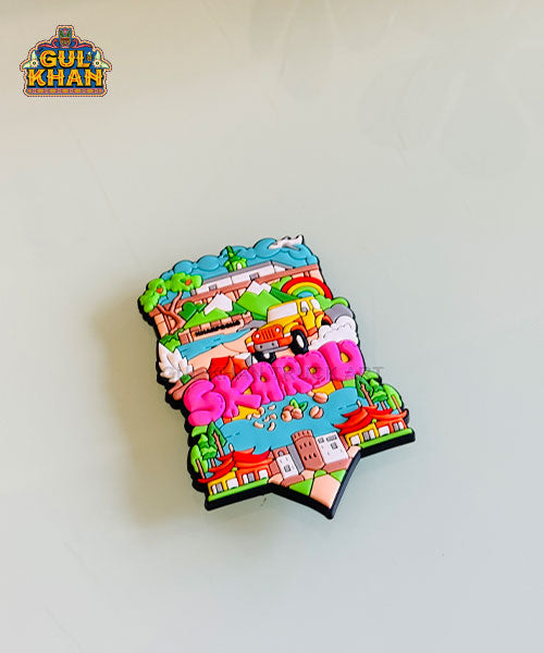 Skardu Premium Rubber Fridge Magnet 105