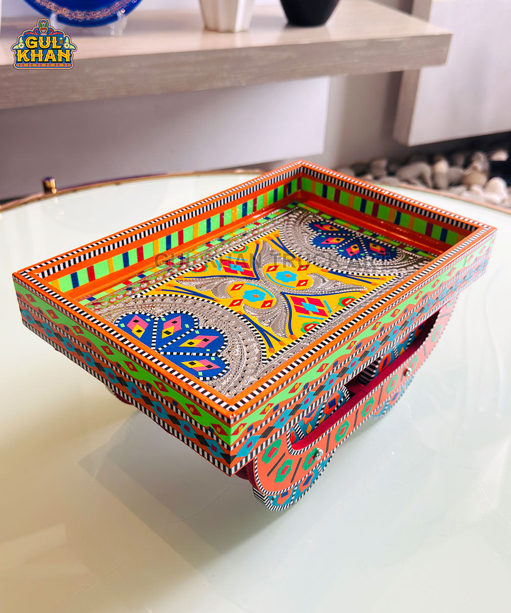 Classic Multicolor Truck Art  Thaila Tray