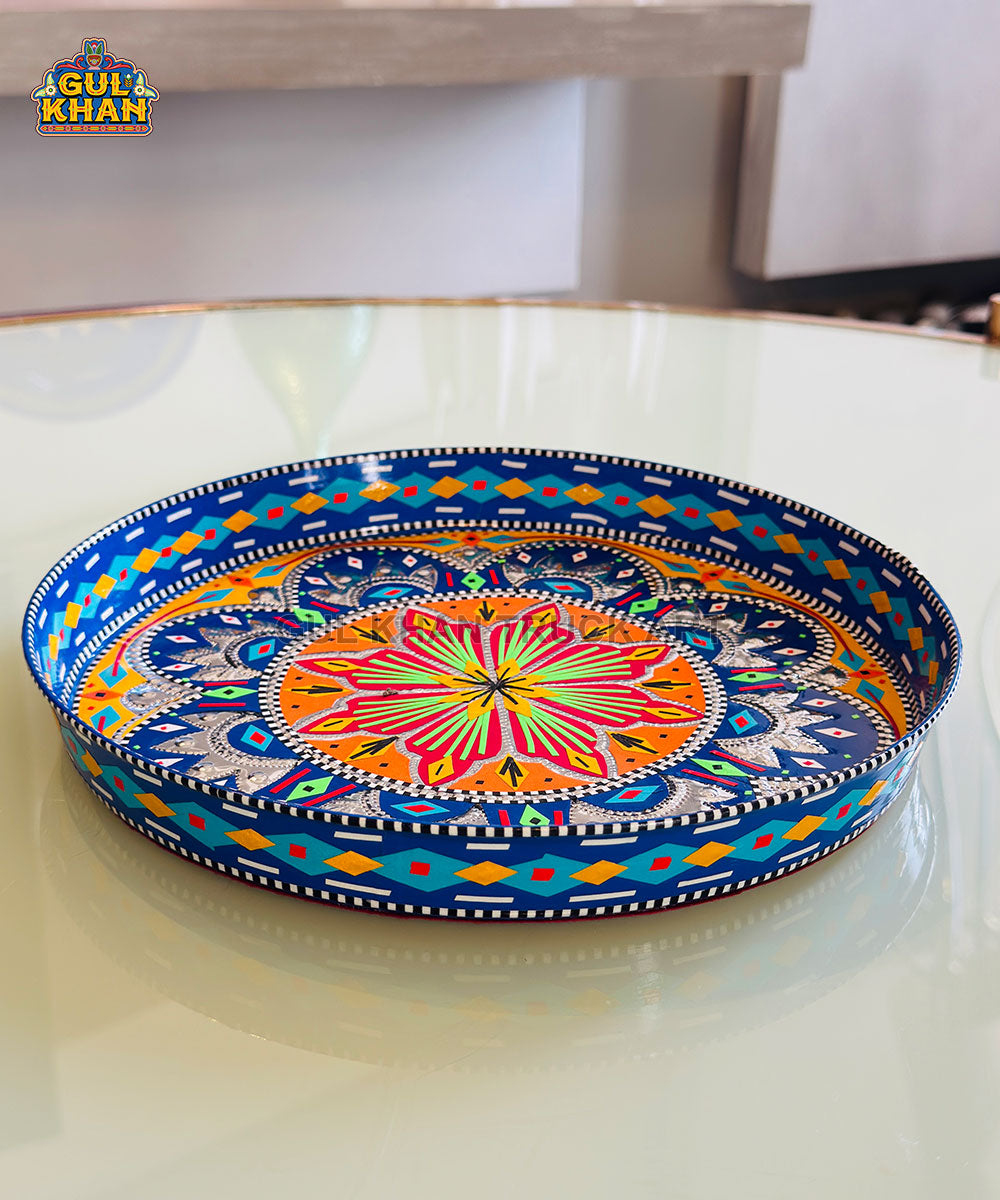 Royal Blue Truck Art Thaal