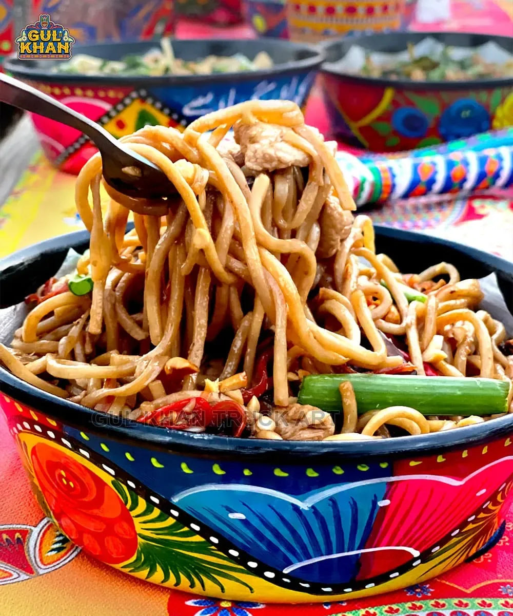 Handpainted Bowl 008 - Gul Khan Truck Art