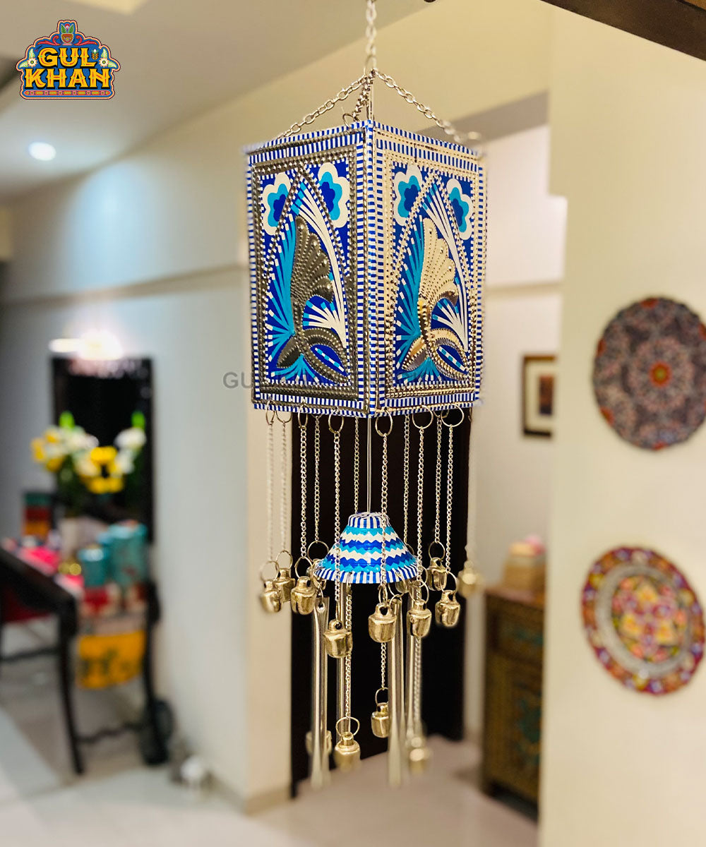 Multani Chamakpatti Wind chime (Blue Pottery) 9942