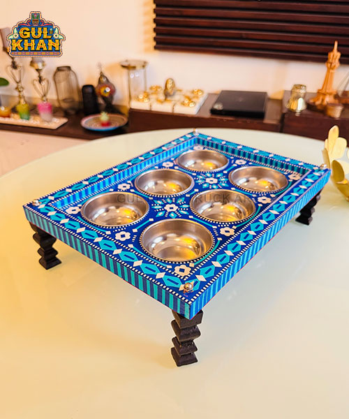 Charpai Partition Chamakpatti Tray 00564