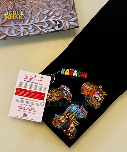 Karachi Cultural Truck Art Gift Box - Gul Khan Truck Art