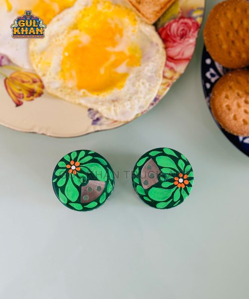 Mandala Truck Art Salt and Pepper Shaker 01
