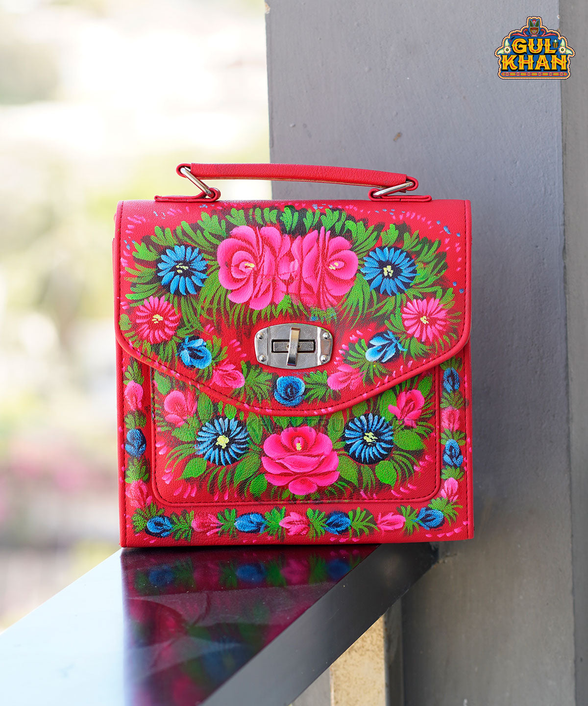 Handpainted Handbag 1014