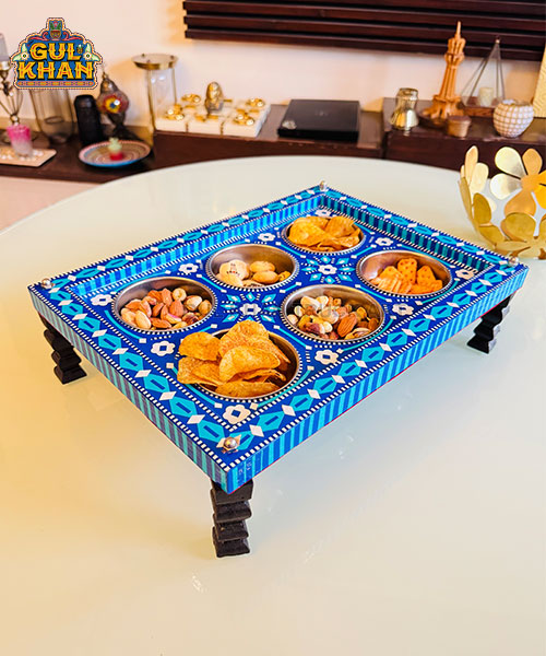 Charpai Partition Chamakpatti Tray 00564